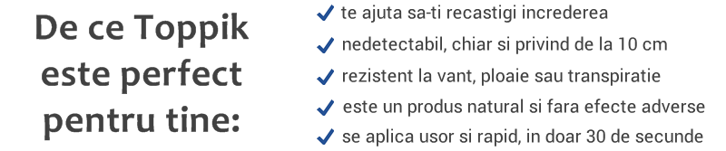 Beneficiile nanofibrelor Toppik