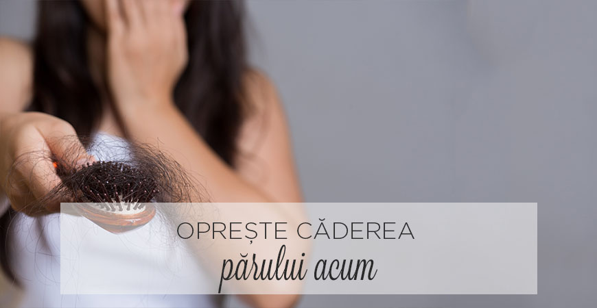 Oprește căderea părului acum Oprește căderea părului acum