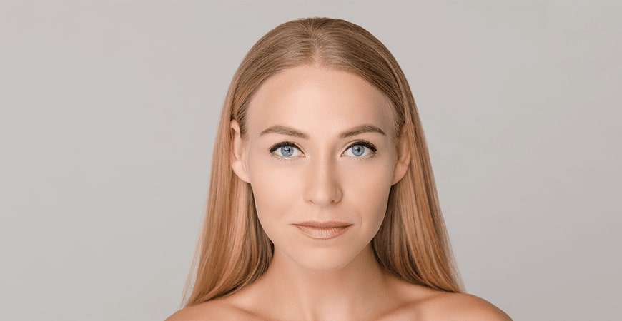 Păr blond natural Păr blond natural