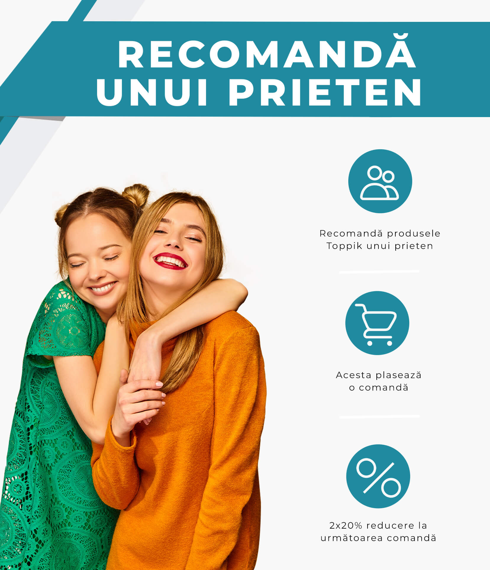 Recomanda Toppik unui prieten si castigati amandoi 20% reducere!