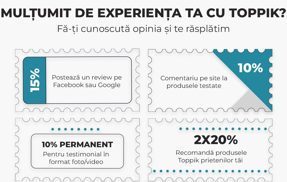 Politica de reduceri Toppik